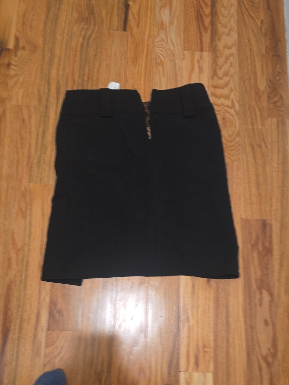 Dolce & Gabbana Black Tailored Pencil Skirt